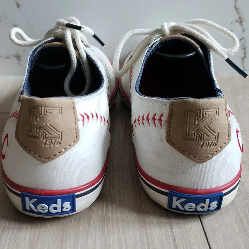 Keds Sneakers MLB Chicago Cubs Womens 7.5M Baseball Low Top WF55525M Shoes